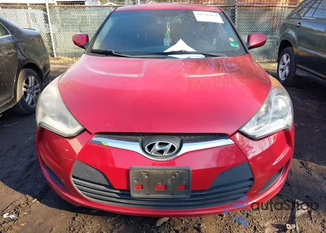 2014 Hyundai Veloster Base W/Black z USA, uszkodzony, nr VIN KMHTC6AD2EU211107